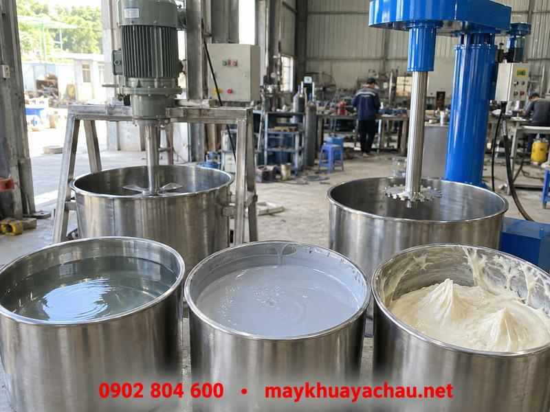 Chọn motor máy khuấy theo đặc tính nguyên liệu