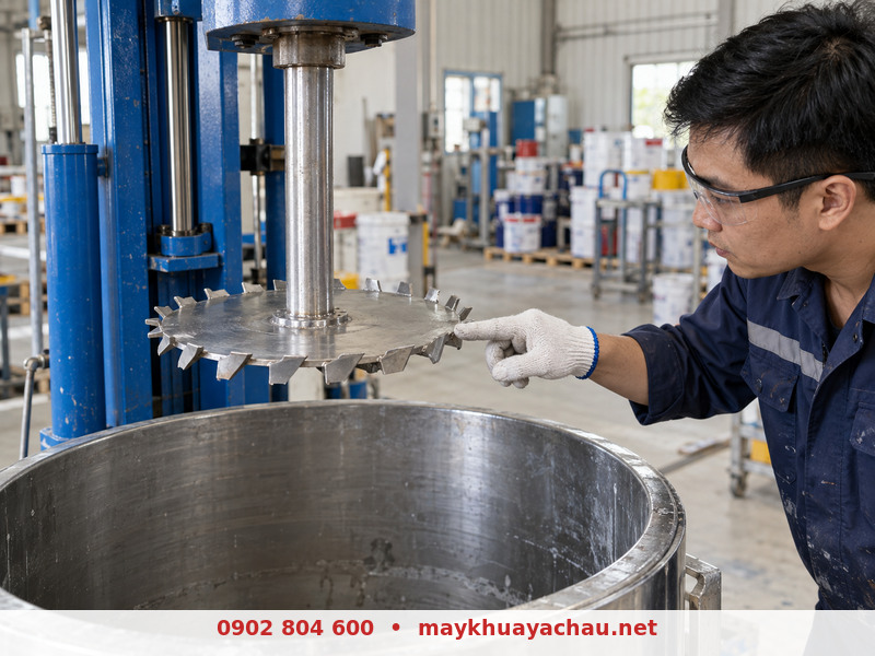 Cánh khuấy phân tán của máy khuấy tốc độ cao