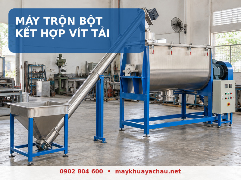 Dung tích làm việc máy trộn bột 50 kg và 300 kg